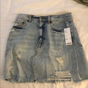 BDG denim mini-skirt